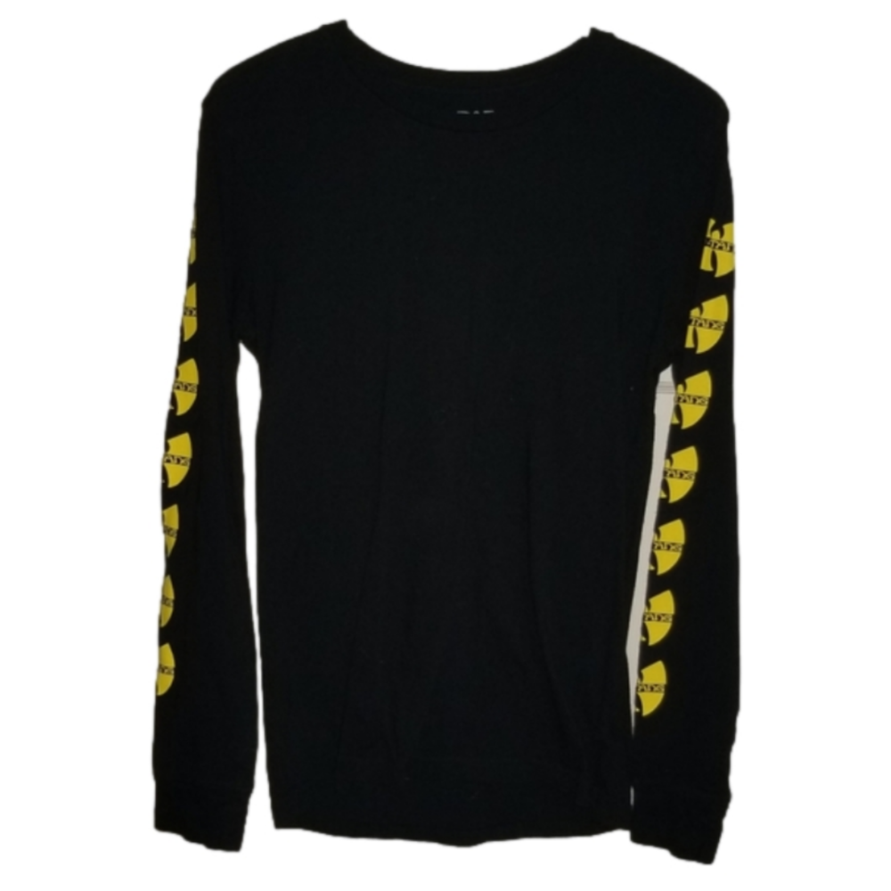 WUTANG Long Sleeve TShirt Black Size XS